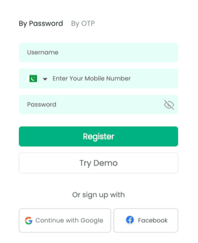 Registration at Betpro Exchange casino